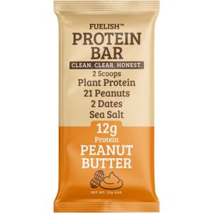 FUELISH Fuelish Peanutbutter Plant Based Bar 50 g produkt bild
