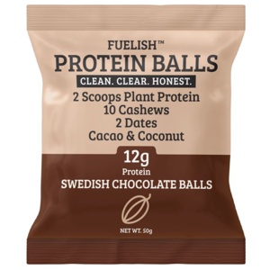 FUELISH Fuelish Swedish Chocolate Balls 50 g produkt bild