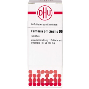 FUMARIA OFFICINALIS D 6 Tabletten Produktbild