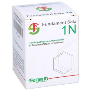 Fundament Salz I N Tabletten, 80 St Tabletten Produktbild