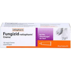 FUNGIZID-ratiopharm Creme Produktbild