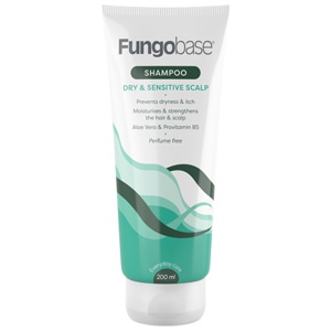 Fungobase Dry & Sensitive Scalp sjampo 200 ml produktbilde