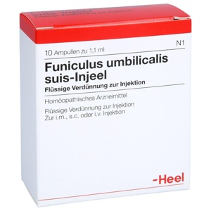 FUNICULUS UMBILICALIS suis Injeel Ampullen Produktbild
