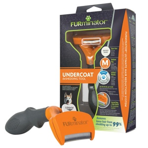 Furminator Dog deShedding Medium Dog kamm lühikarvalistele koertele toote pilt