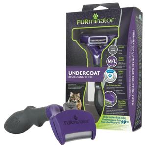 FURminator Undercoat DeShedding Tool Katt Långhårig M/L produkt bild