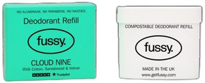 Fussy Natural Deodorant Refill Cloud Nine 40g product image