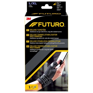 Futuro deluxe tommel sort L/XL produktbilde