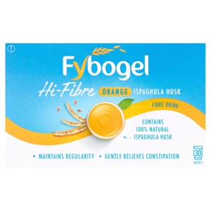 Fybogel Hi-Fibre Orange Ispaghula Husk Fibre Drink 30 Sachets product image