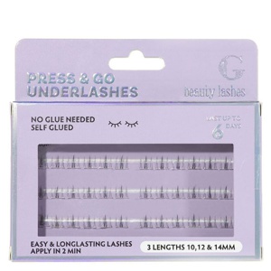 G Beauty Lashes Press & Go Lower Lashes Vivid produktbilde