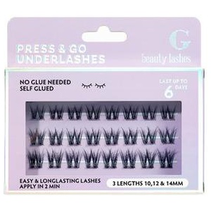 G Beauty Lashes Press & Go Underlashes - Flirty - 1 stk. produktbillede