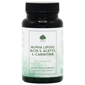 G&G Alpha Lipoic Acid & Acetyl L-Carnitine 60 kapslar produkt bild