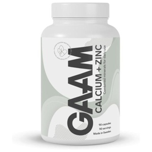 GAAM Calcium + Zinc 90 caps produkt bild