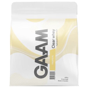 GAAM Clear Whey Tropical 400 g produkt bild