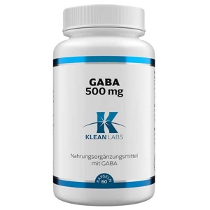 GABA 500 mg KLEAN LABS Kapseln Produktbild