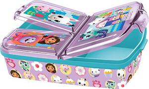 Gabby's Dollhouse Matlåda med fack produkt bild