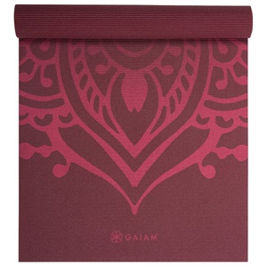Gaiam Cherry Sundial Layers Yoga Mat Printed 5mm produkt bild