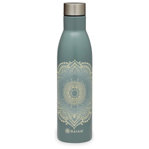 Gaiam Easy-Grip Bottle, Iceberg Sundial Layers 740 ml produkt bild