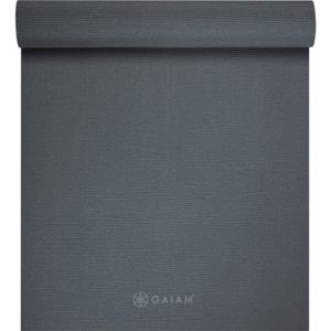 Gaiam Folkstone Grey Yoga Mat 3 mm Solid produkt bild