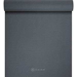 Gaiam Folkstone Grey Yoga Mat 4 mm Solid produkt bild