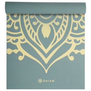 Gaiam Iceberg Sundial Layers Yoga Mat Printed 5mm produkt bild