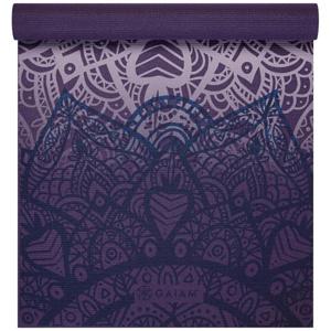 Gaiam Purple Lattice Yoga Mat 4 mm produkt bild