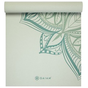 Gaiam Vintage Green Point Yoga Mat 5mm Classic Printed 1 st produkt bild