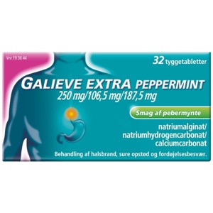 Galieve extra tyggetablet produktbillede