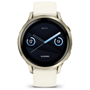 Garmin Venu 4 Beige + Lunar Gold/Bone 41 mm produkt bild