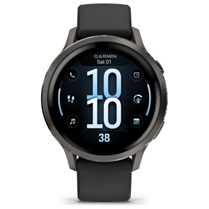 Garmin Venu 4 Black + Slate/Black 41 mm produkt bild