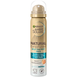 Garnier Ambre Solaire Natural Bronzer Self-Tan Mist Face for Normal Skin 75 ml Produktbild