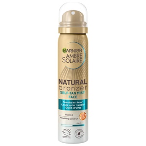 Garnier Ambre Solaire Natural Bronzer Self Tan Mist Face - 75 ml produktbillede