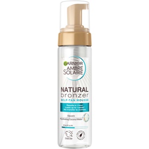 Garnier Ambre Solaire Natural Bronzer Self-Tan Mousse For Normal Skin Medium 200 ml Produktbild