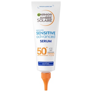 Garnier Ambre Solaire Sensitive Advanced Body Serum SPF50+ 125 ml produktbilde