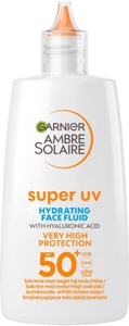 Garnier Ambre Solaire Super UV Hyaluronic Acid Hydrating Fluid SPF50+ 40ml produktbilde