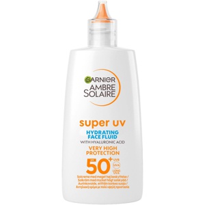Garnier Ambre Solaire Super UV Hyaluronic Acid Hydrating Fluid SPF50+ for Normal Skin 40 ml Produktbild