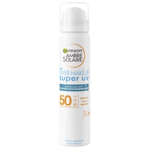 Garnier Ambre Solaire Super UV Over Makeup Protection Mist with Hyaluronic Acid SPF50+ 75 ml produktbillede