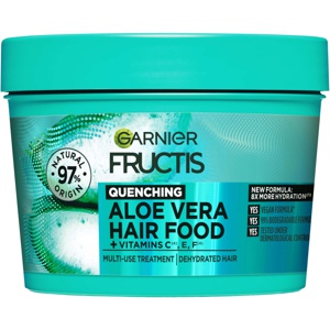 Garnier Fructis Aloe Vera Hair Food Quenching Multi-Use Treatment 400 ml Produktbild