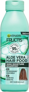 Garnier Fructis Aloe Vera Hair Food Quenching Shampoo 350 ml produktbilde