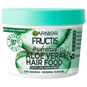 Garnier Fructis Hair Food Aloe Vera Mask 400 ml produkt bild