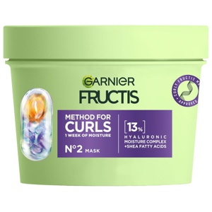 Garnier Fructis Method for Curls Moisturizing Hair Mask For Curly Hair 370ml produktbilde