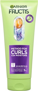 Garnier Fructis Method for Curls Moisturizing Shampoo for Curly Hair 200ml produktbilde