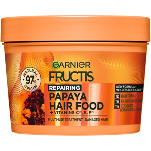 Garnier Fructis Papaya Hair Food Repairing Multi-Use Treatment 400 ml Produktbild