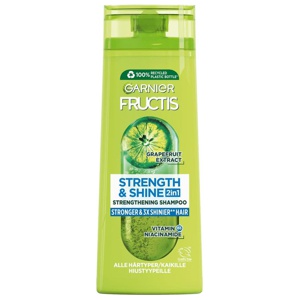 Garnier Fructis Strength & Shine 2in1 Shampoo 400ml produkt bild