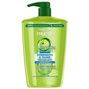 Garnier Fructis Strength & Shine Shampoo 1000 ml produkt bild