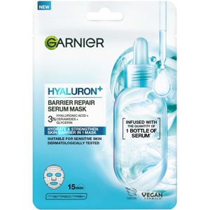 Garnier Hyaluron+ Barrier Repair Sheet Mask For Sensitive Skin 28 g Produktbild