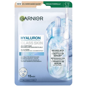 Garnier Hyaluron Glass Skin Jelly Sheet Mask produktbillede