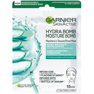 Garnier Moisture Bomb Aloe Sheet Mask 1pcs produktbilde