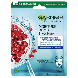 Garnier Moisture Bomb Super-Hydrating and Revitalizing Sheet Mask produktbillede