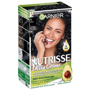 Garnier Nutrisse Cream 1.0 Black produktbillede