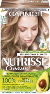 Garnier Nutrisse Cream 8.132 Nude Medium Blonde produkt bild